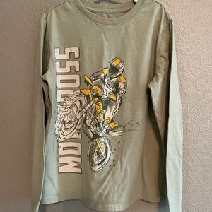 Cat & Jack Olive Green Shirt